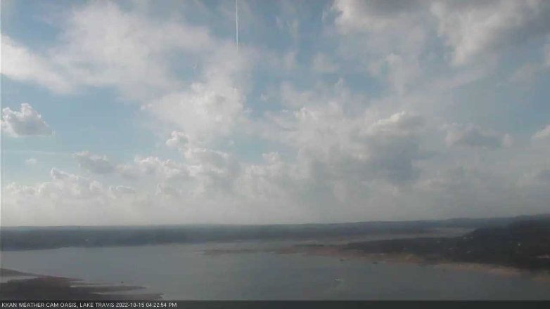 Lake Travis webcam, October 15, 2022 4:25 PM CT