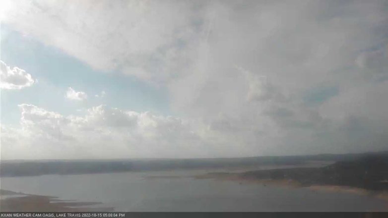Lake Travis webcam, October 15, 2022 5:00 PM CT