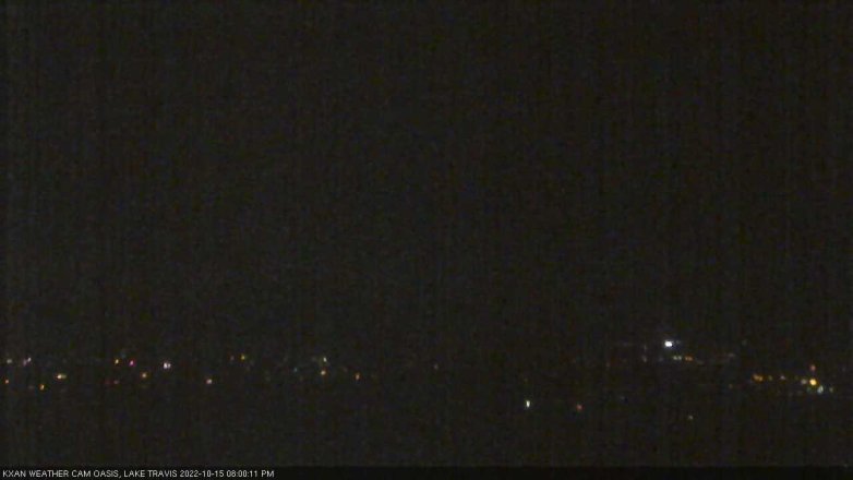 Lake Travis webcam, October 15, 2022 8:00 PM CT