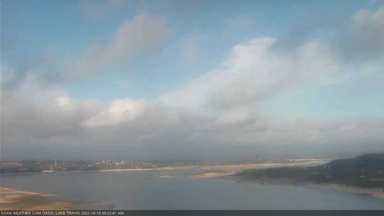 Lake Travis webcam, October 16, 2022 9:25 AM CT