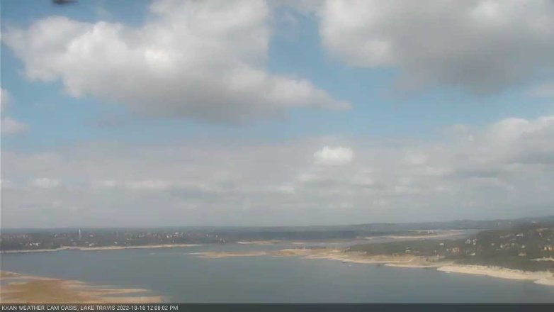 Lake Travis webcam, October 16, 2022 12:00 PM CT