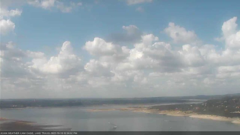Lake Travis webcam, October 16, 2022 2:00 PM CT