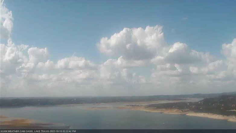 Lake Travis webcam, October 16, 2022 2:25 PM CT