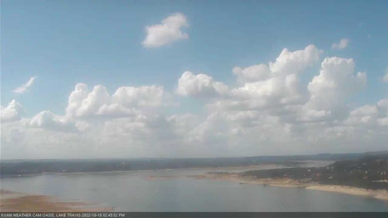 Lake Travis webcam, October 16, 2022 2:45 PM CT
