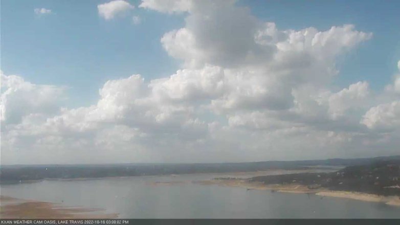 Lake Travis webcam, October 16, 2022 3:00 PM CT