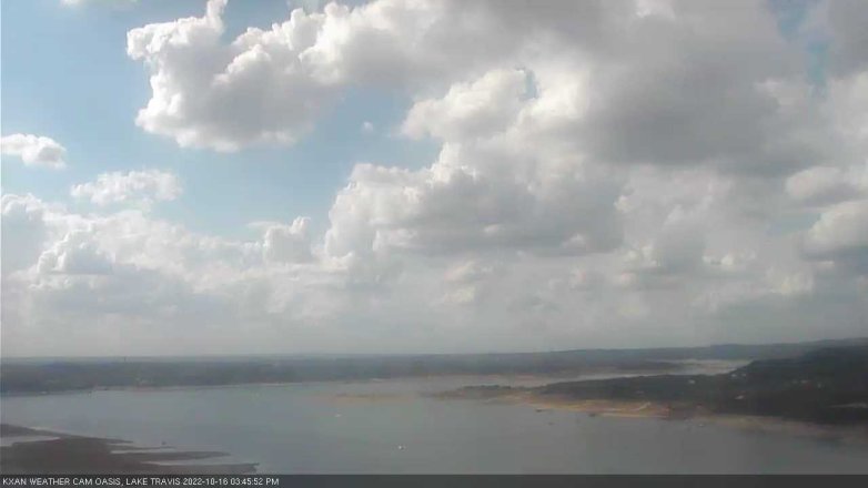 Lake Travis webcam, October 16, 2022 3:45 PM CT