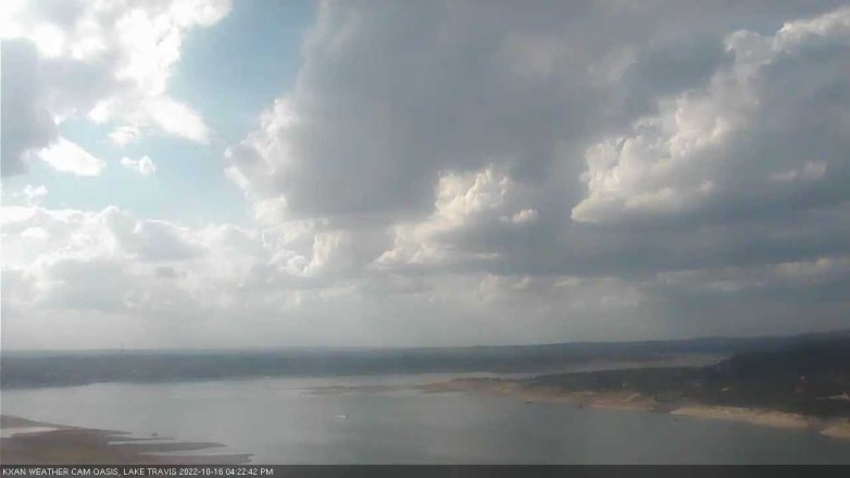 Lake Travis webcam, October 16, 2022 4:25 PM CT