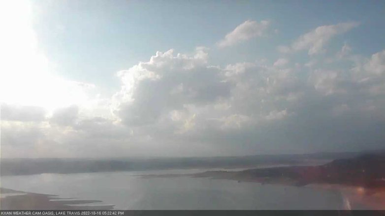 Lake Travis webcam, October 16, 2022 5:25 PM CT