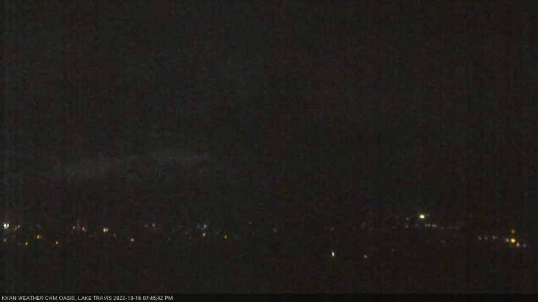 Lake Travis webcam, October 16, 2022 7:45 PM CT