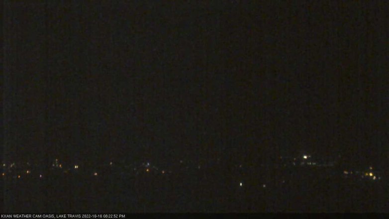 Lake Travis webcam, October 16, 2022 8:25 PM CT