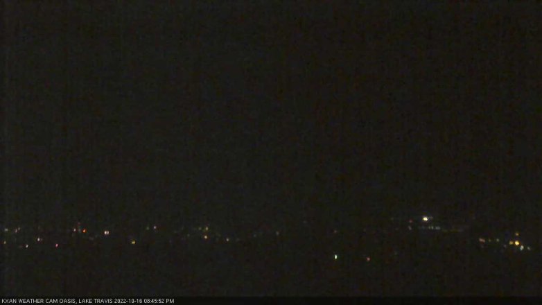 Lake Travis webcam, October 16, 2022 8:45 PM CT