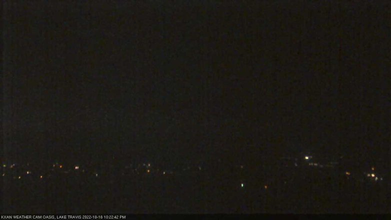 Lake Travis webcam, October 16, 2022 10:25 PM CT
