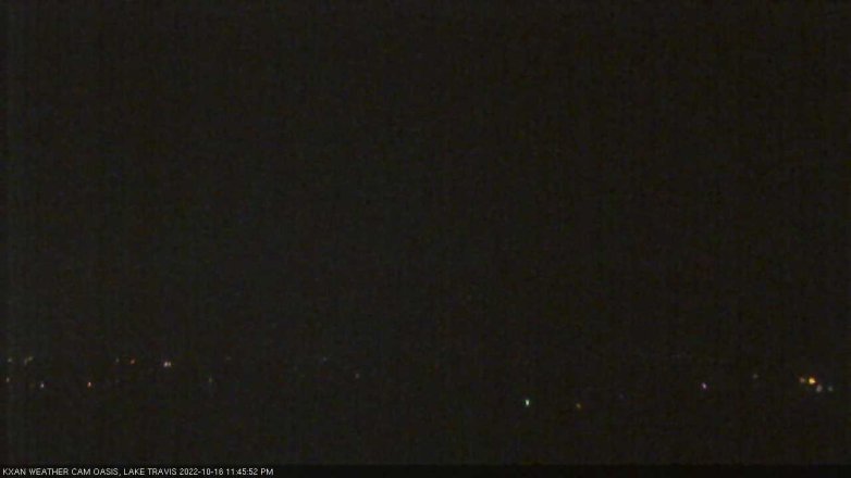 Lake Travis webcam, October 16, 2022 11:45 PM CT