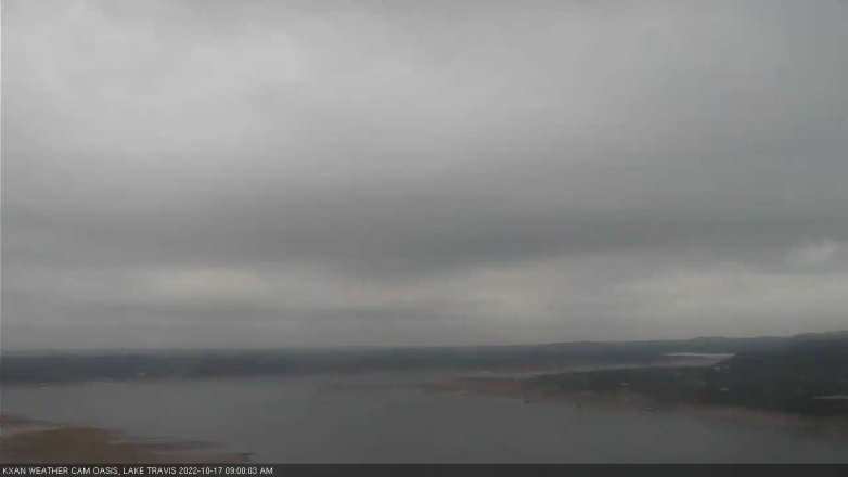 Lake Travis webcam, October 17, 2022 9:00 AM CT