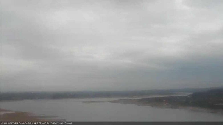 Lake Travis webcam, October 17, 2022 10:25 AM CT