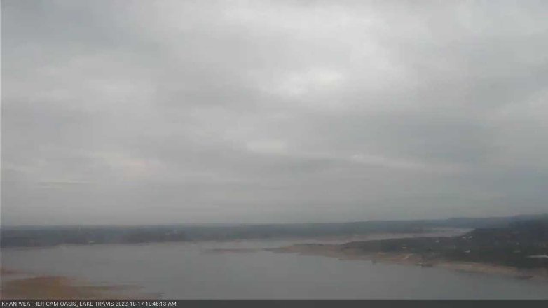 Lake Travis webcam, October 17, 2022 10:45 AM CT