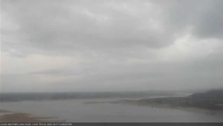 Lake Travis webcam, October 17, 2022 12:45 PM CT