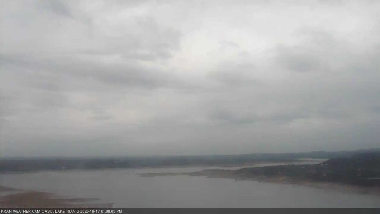 Lake Travis webcam, October 17, 2022 1:00 PM CT