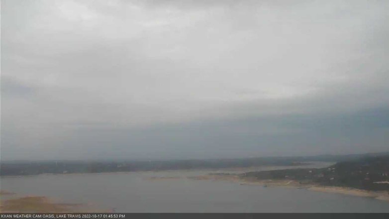 Lake Travis webcam, October 17, 2022 1:45 PM CT