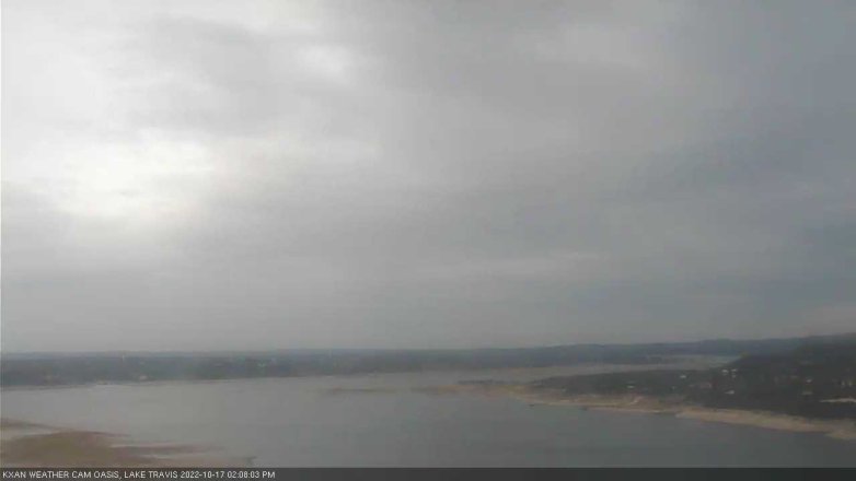 Lake Travis webcam, October 17, 2022 2:45 PM CT
