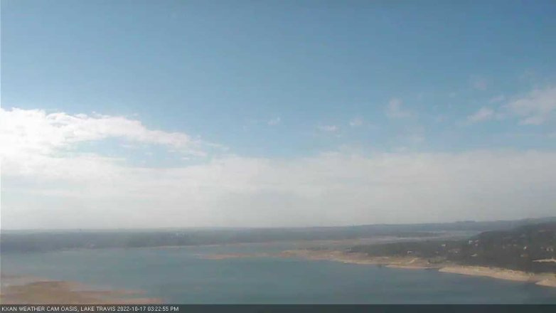 Lake Travis webcam, October 17, 2022 3:25 PM CT