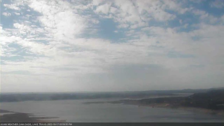 Lake Travis webcam, October 17, 2022 4:00 PM CT