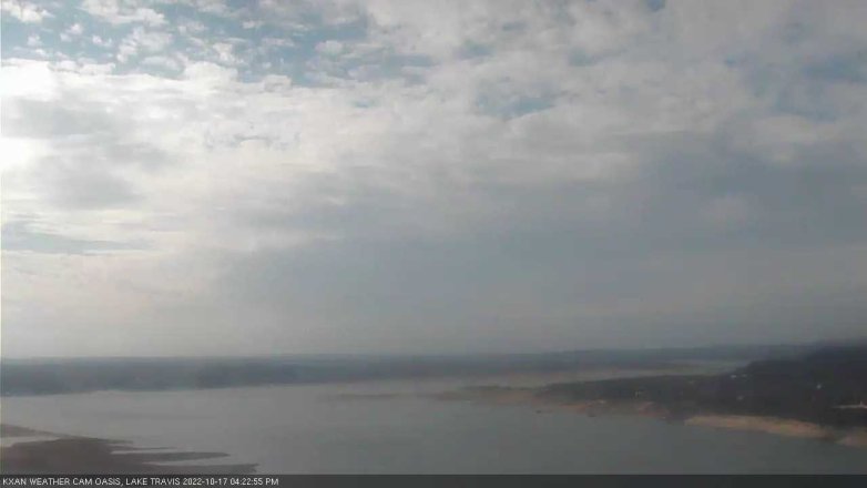 Lake Travis webcam, October 17, 2022 4:25 PM CT