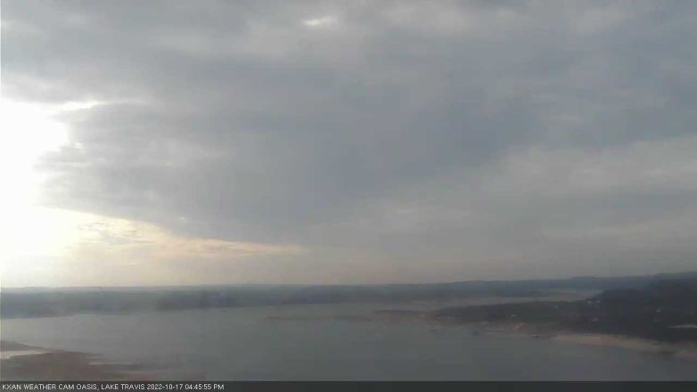 Lake Travis webcam, October 17, 2022 4:45 PM CT