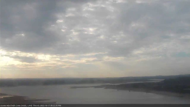 Lake Travis webcam, October 17, 2022 5:25 PM CT