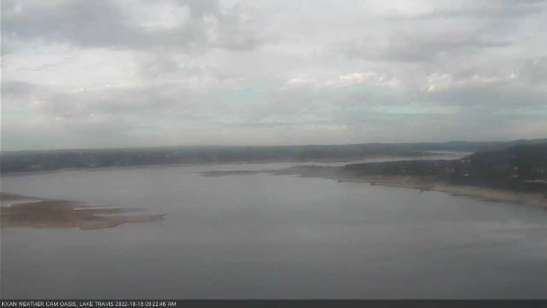 Lake Travis webcam, October 18, 2022 9:25 AM CT