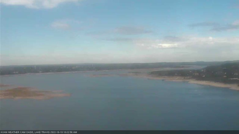 Lake Travis webcam, October 18, 2022 10:25 AM CT