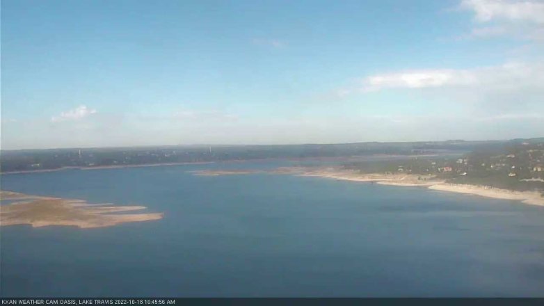 Lake Travis webcam, October 18, 2022 10:45 AM CT