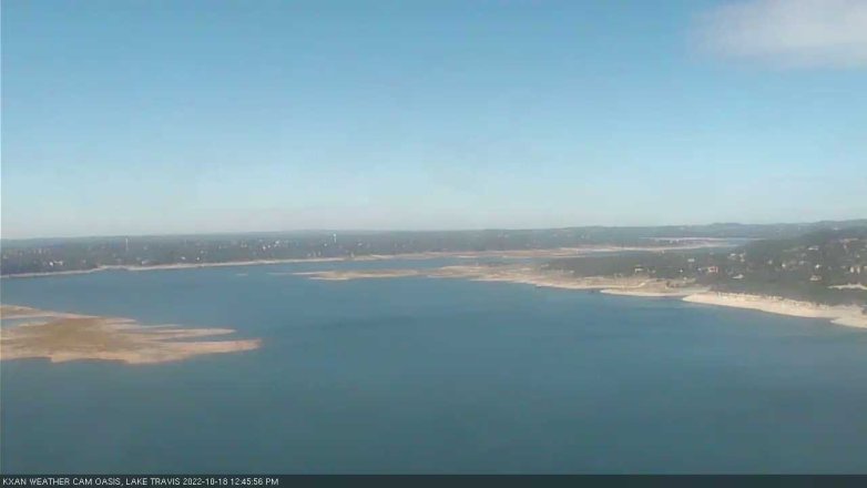 Lake Travis webcam, October 18, 2022 12:45 PM CT