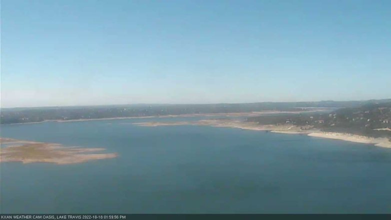 Lake Travis webcam, October 18, 2022 2:00 PM CT