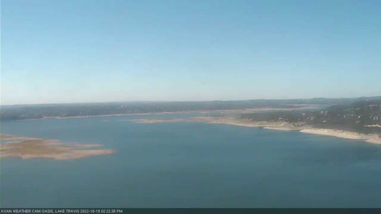 Lake Travis webcam, October 18, 2022 2:25 PM CT