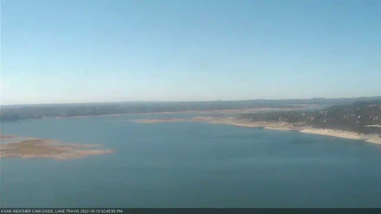 Lake Travis webcam, October 18, 2022 2:45 PM CT