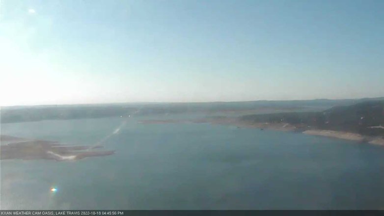 Lake Travis webcam, October 18, 2022 4:45 PM CT