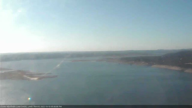 Lake Travis webcam, October 18, 2022 5:00 PM CT