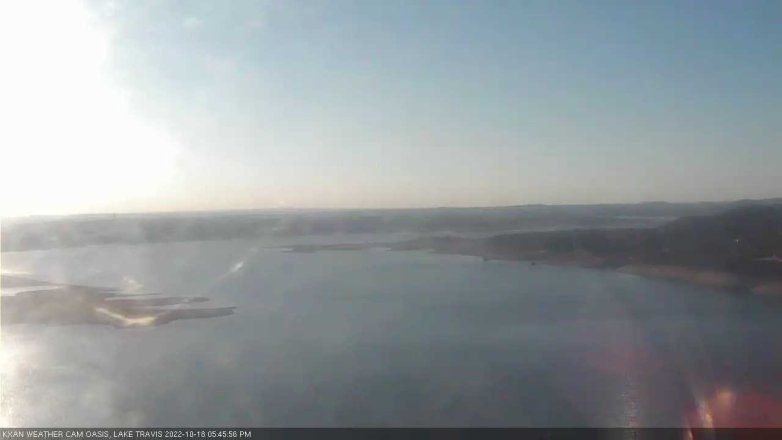 Lake Travis webcam, October 18, 2022 5:45 PM CT