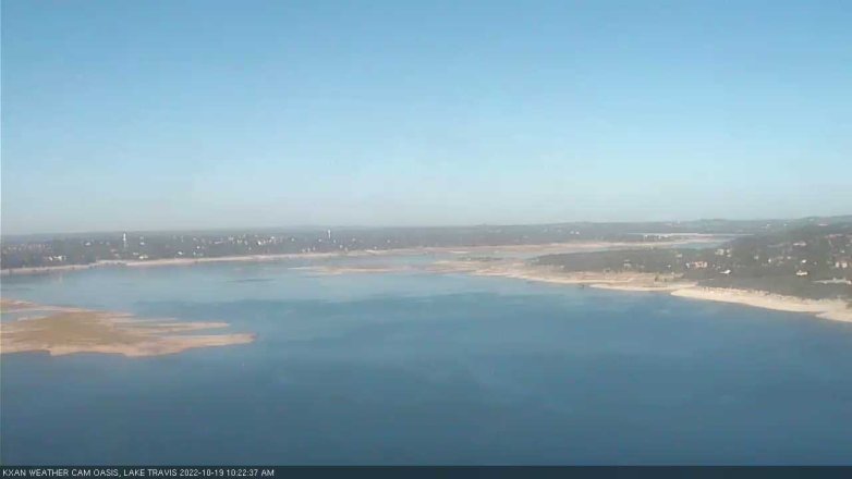 Lake Travis webcam, October 19, 2022 10:25 AM CT