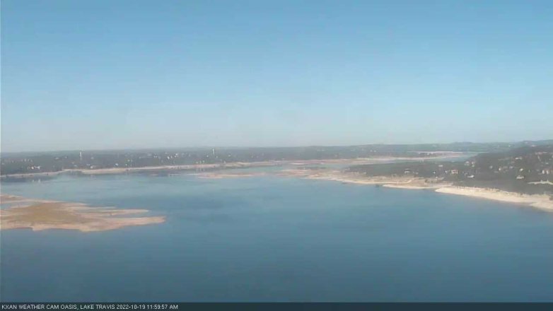 Lake Travis webcam, October 19, 2022 12:00 PM CT
