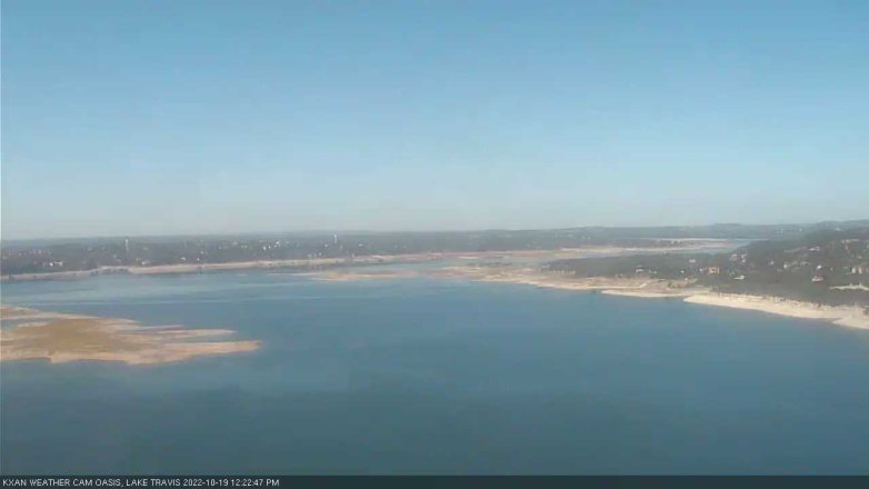Lake Travis webcam, October 19, 2022 12:25 PM CT