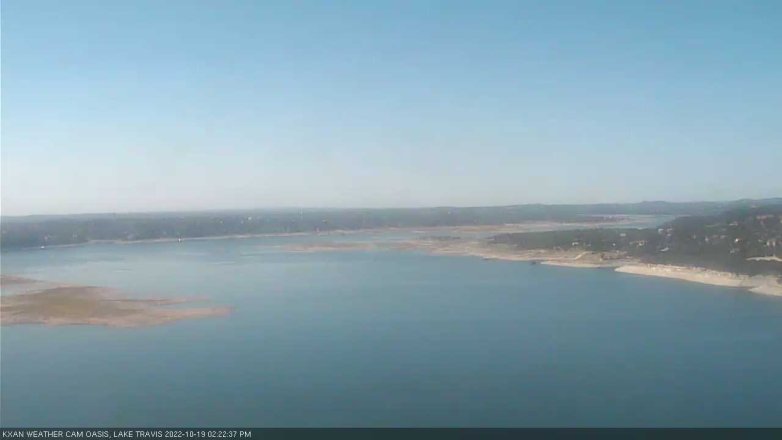 Lake Travis webcam, October 19, 2022 2:25 PM CT