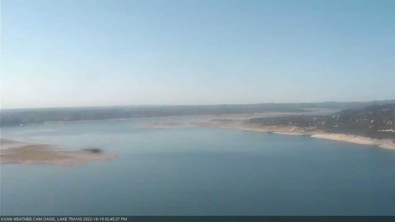 Lake Travis webcam, October 19, 2022 2:45 PM CT