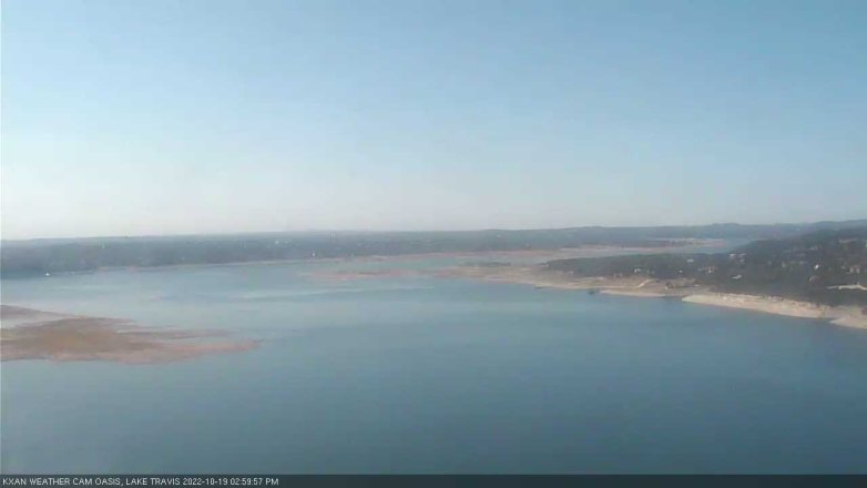 Lake Travis webcam, October 19, 2022 3:00 PM CT