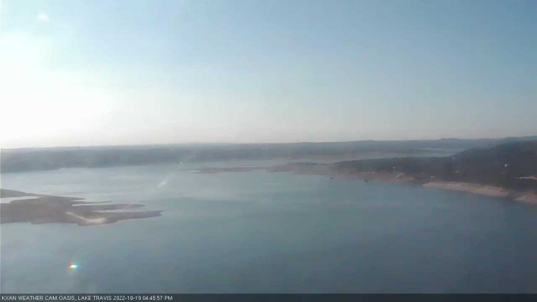 Lake Travis webcam, October 19, 2022 4:45 PM CT