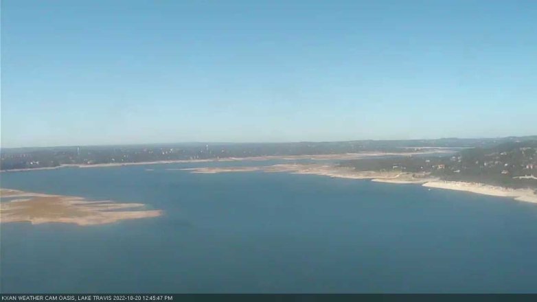 Lake Travis webcam, October 20, 2022 12:45 PM CT