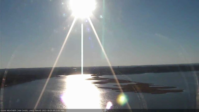 Lake Travis webcam, October 20, 2022 5:25 PM CT