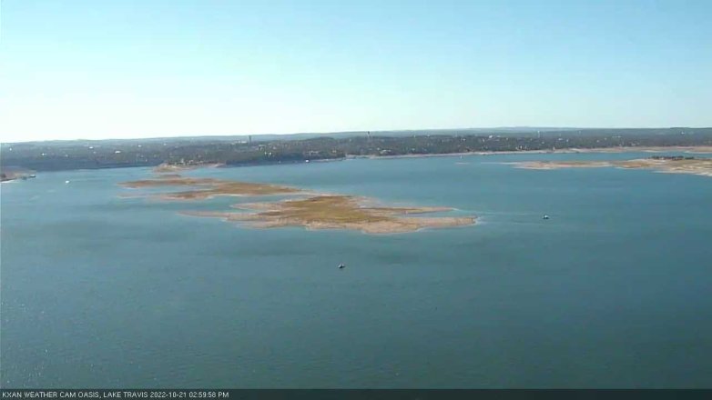 Lake Travis webcam, October 21, 2022 3:00 PM CT