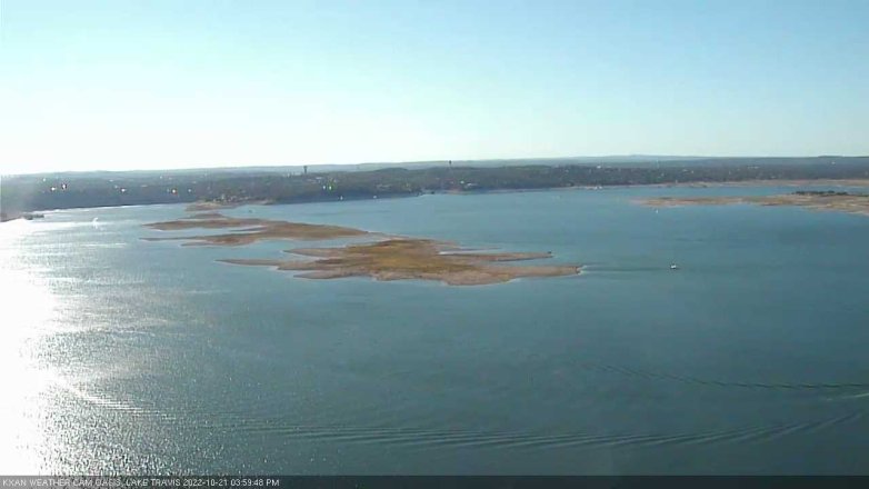 Lake Travis webcam, October 21, 2022 4:00 PM CT